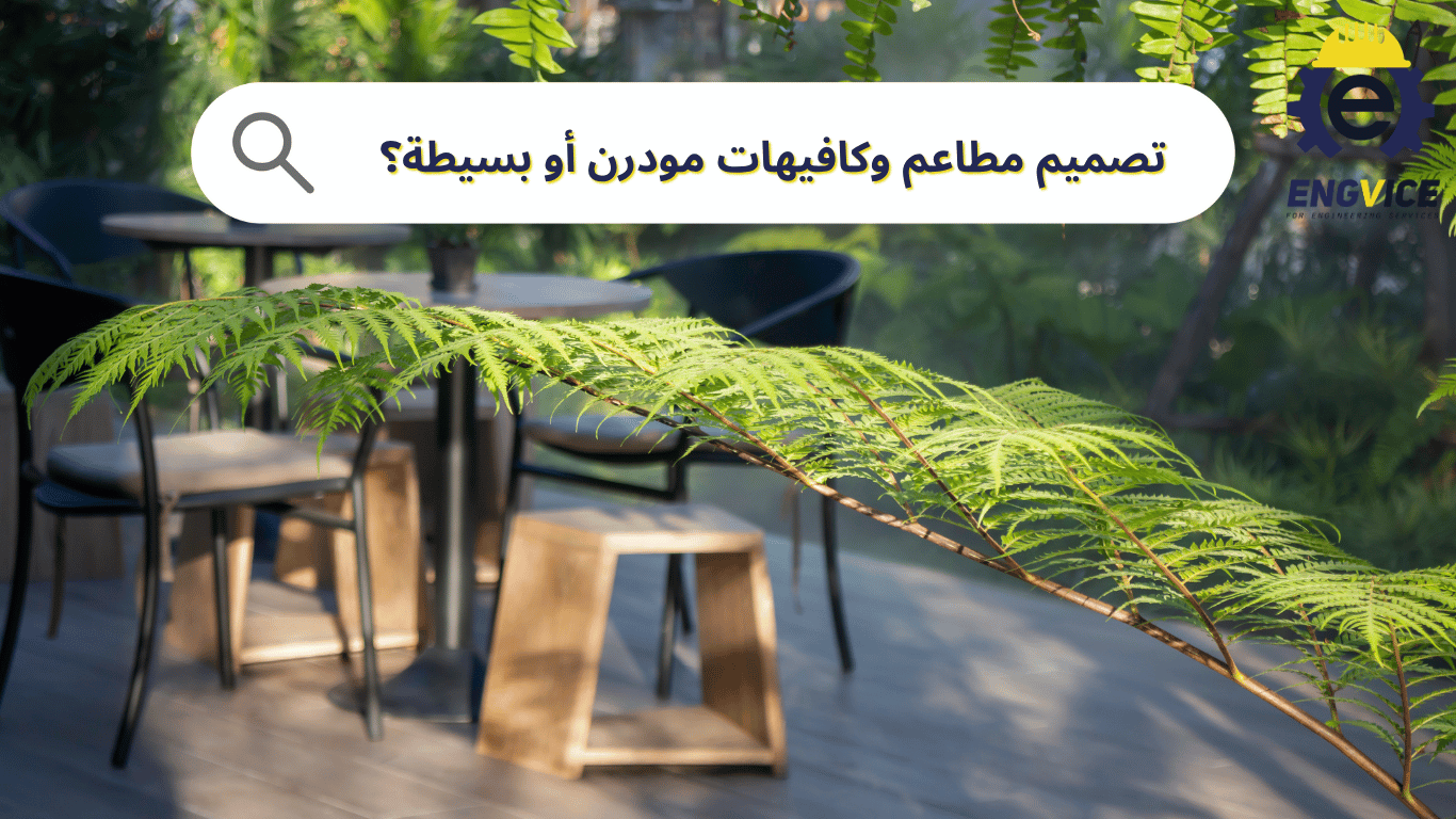 تصميم مطاعم وكافيهات مودرن مقابل تلك البسيطة