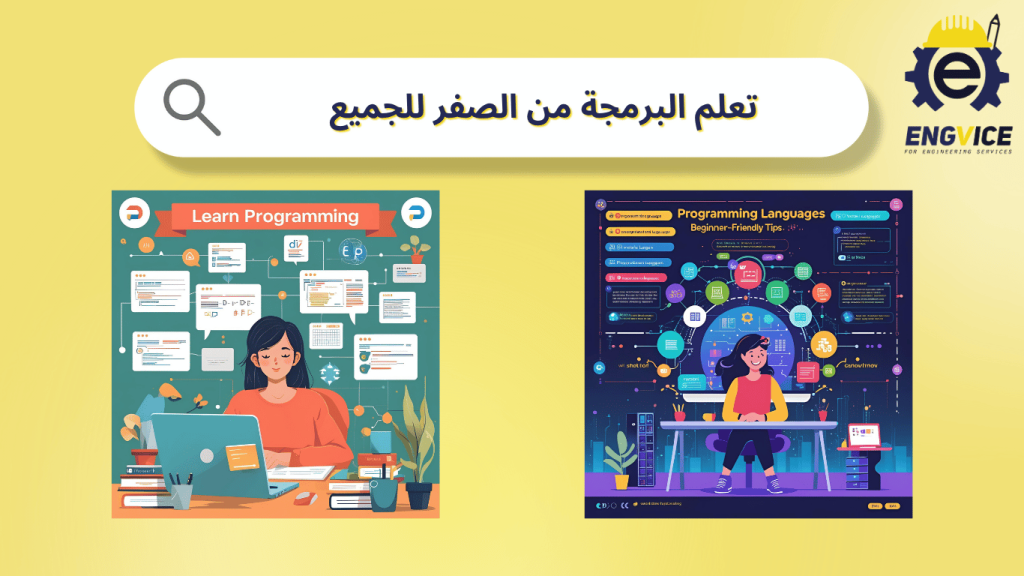 تعلم البرمجة من الصفر بالخطوات والمصادر - ENGVICE